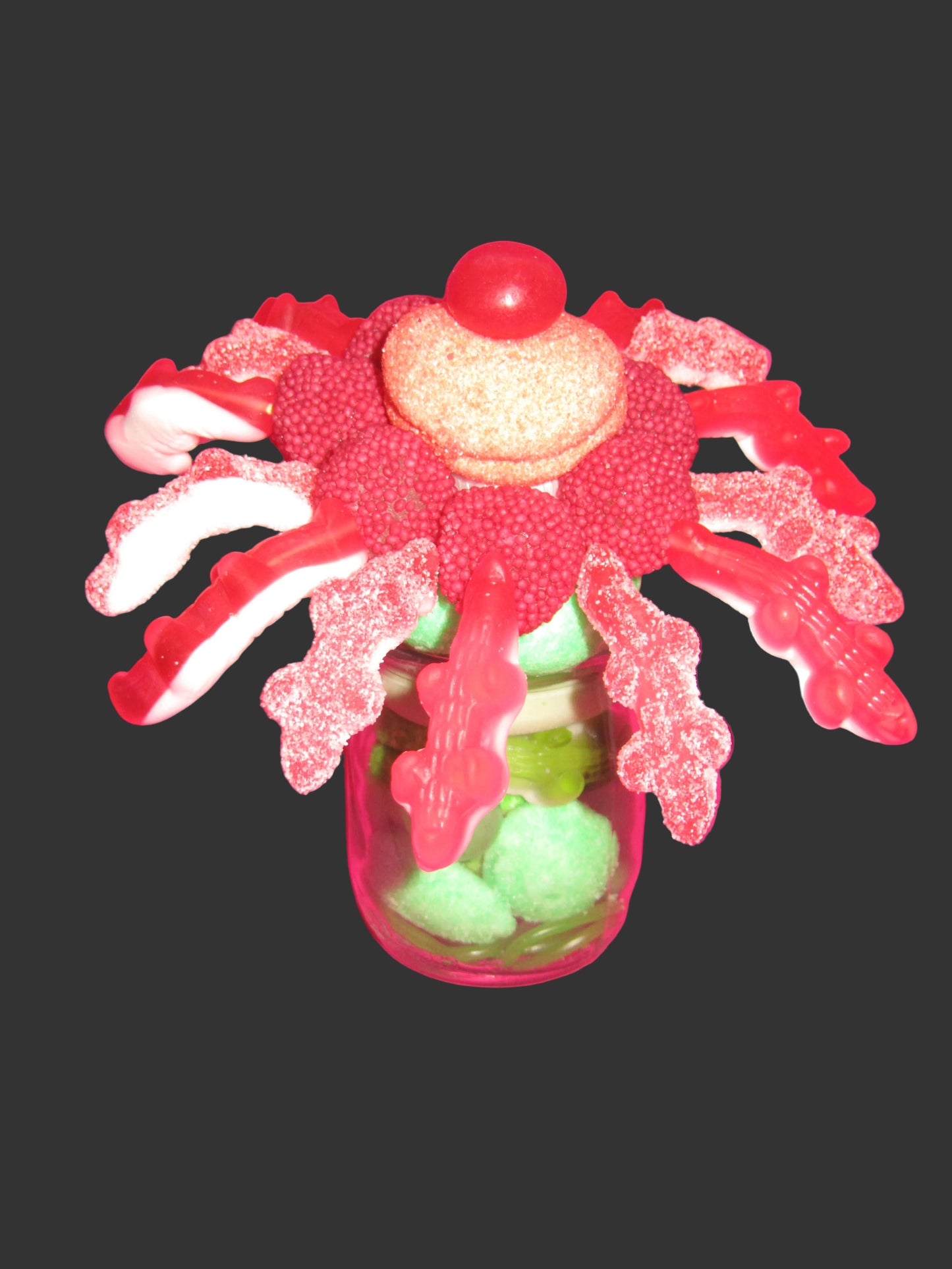 Petites fleurs  individuelles dans son pot