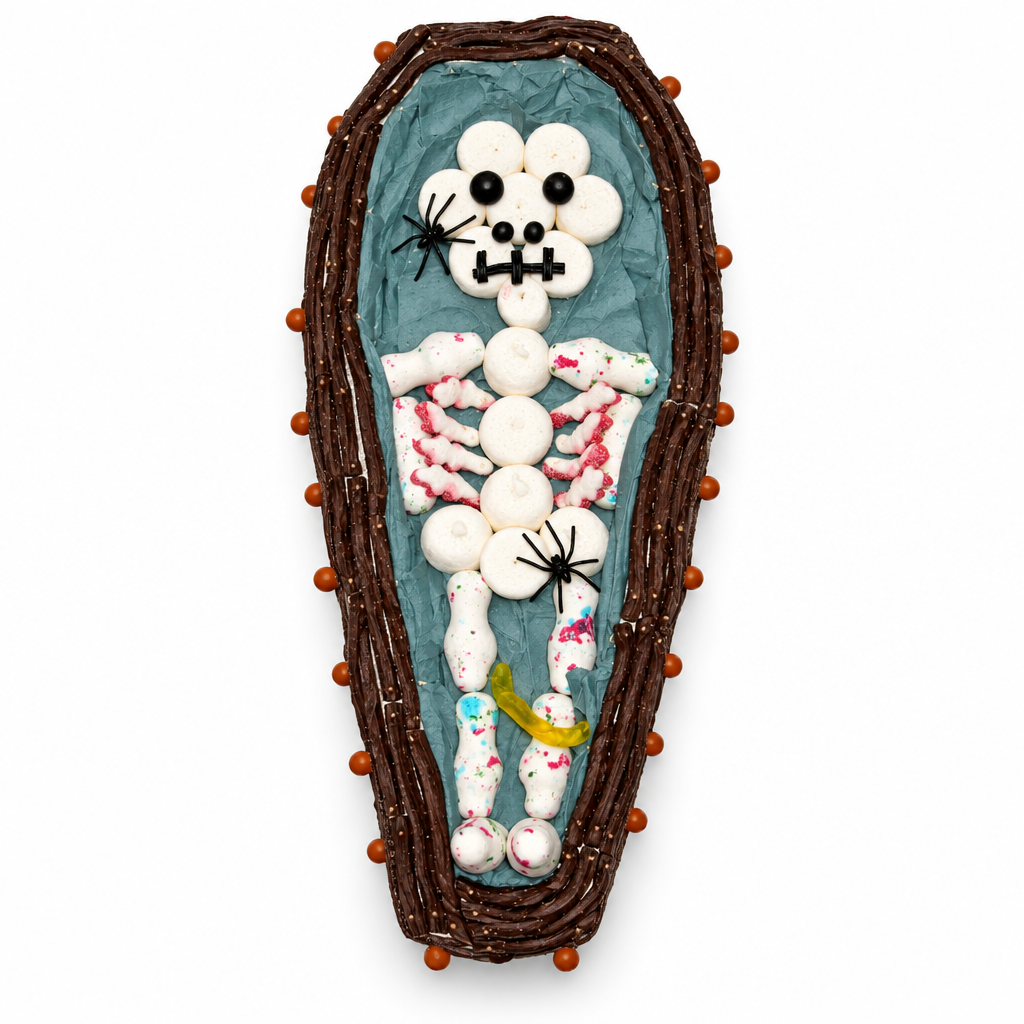 Oscar le Macabre, troisième vue sur fond blanc